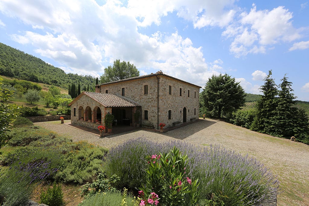 Villa ved Bolsenasjøen syd i Toscana