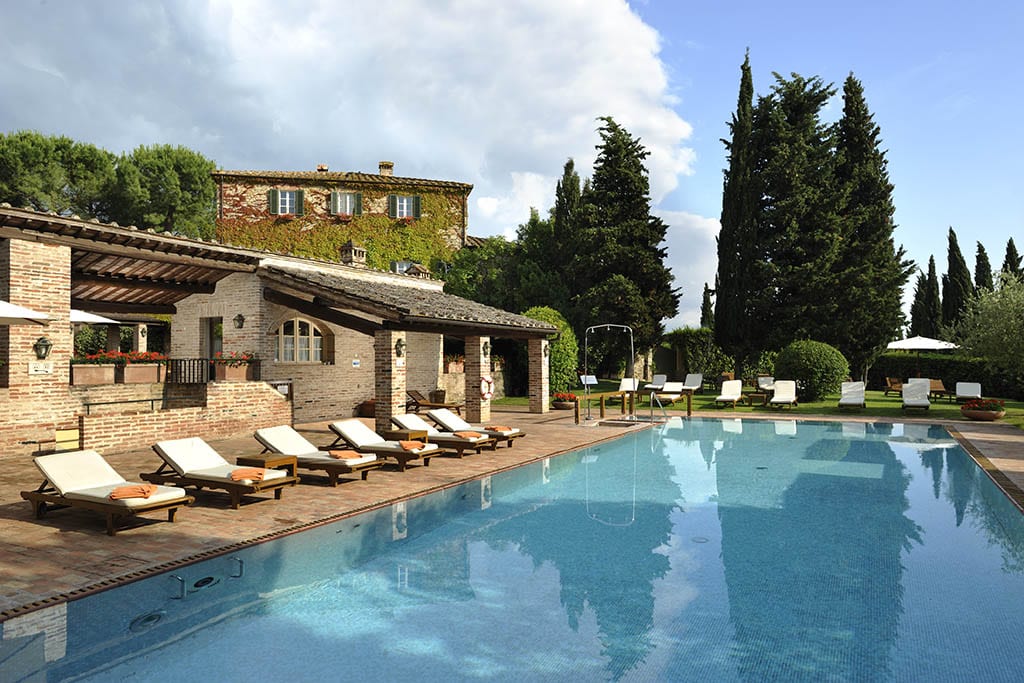 Vingård ved Montalcino – 5 stjerners hotell