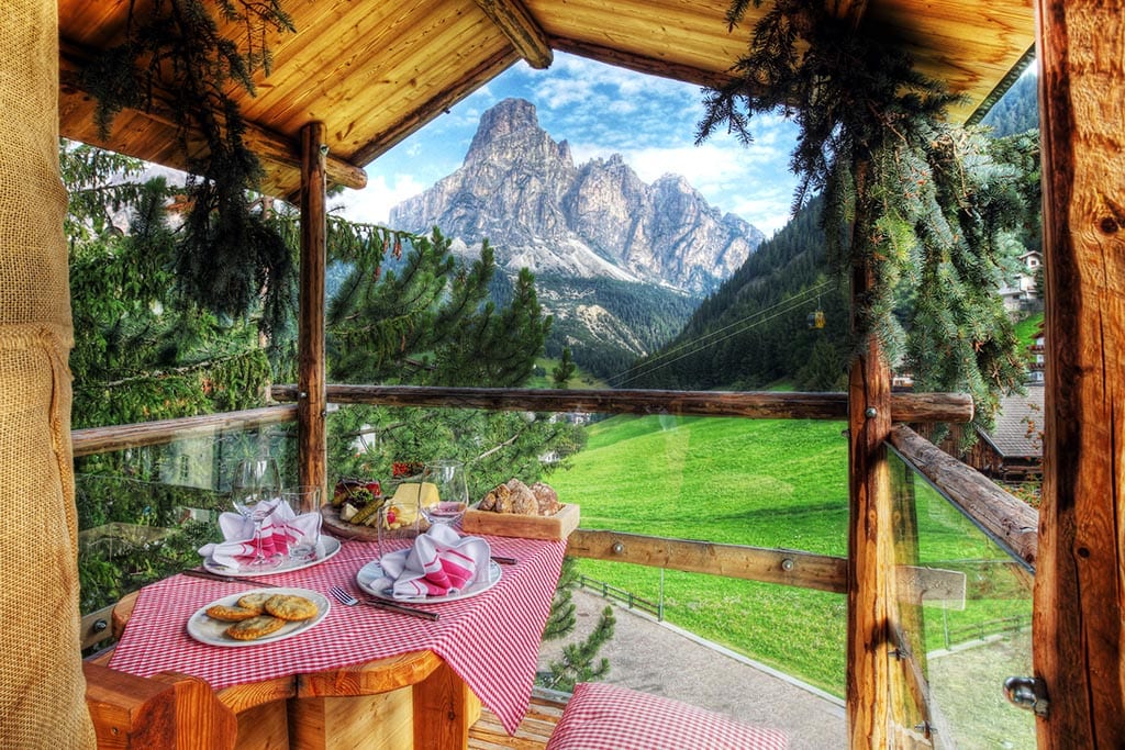 Alpe hotell i Corvara – Alta Badia Dolomittene