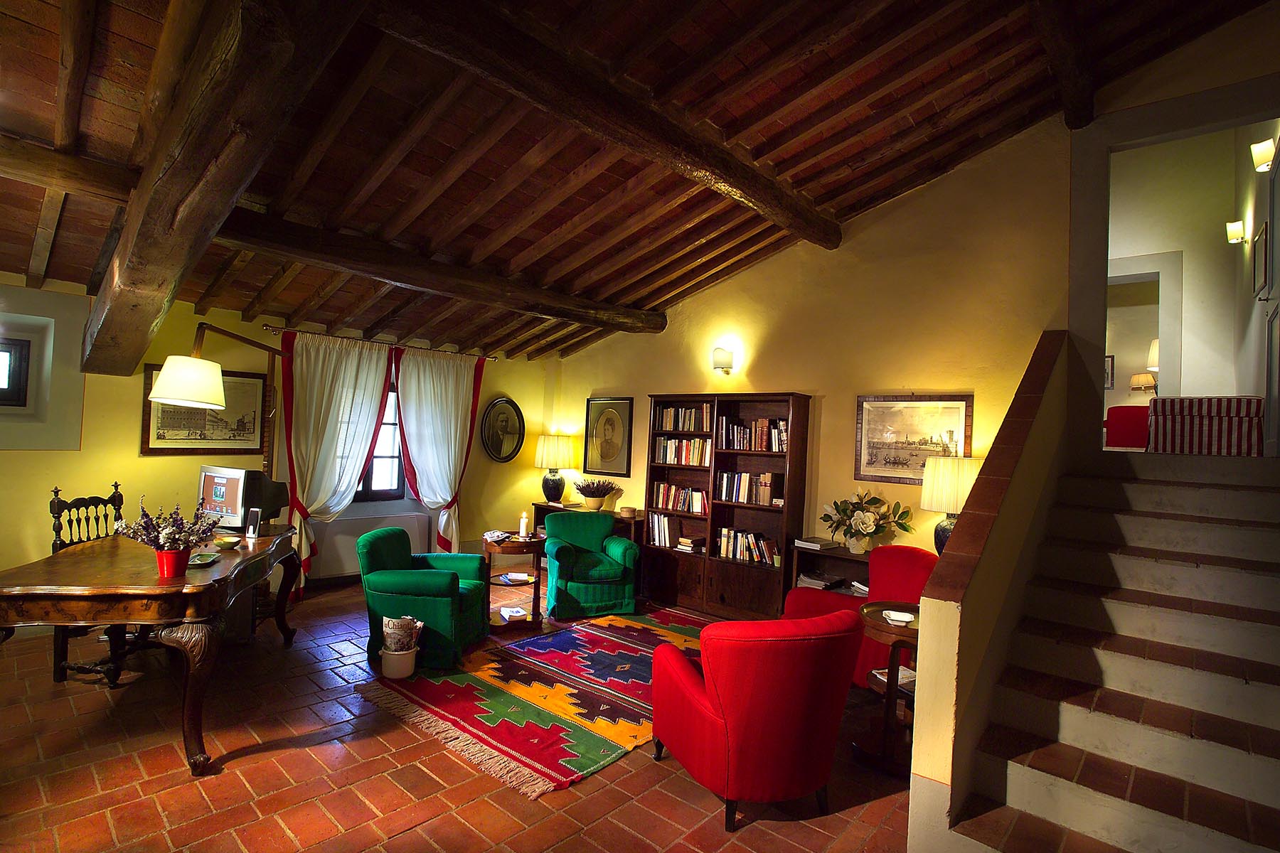 Historisk hotell i Chianti