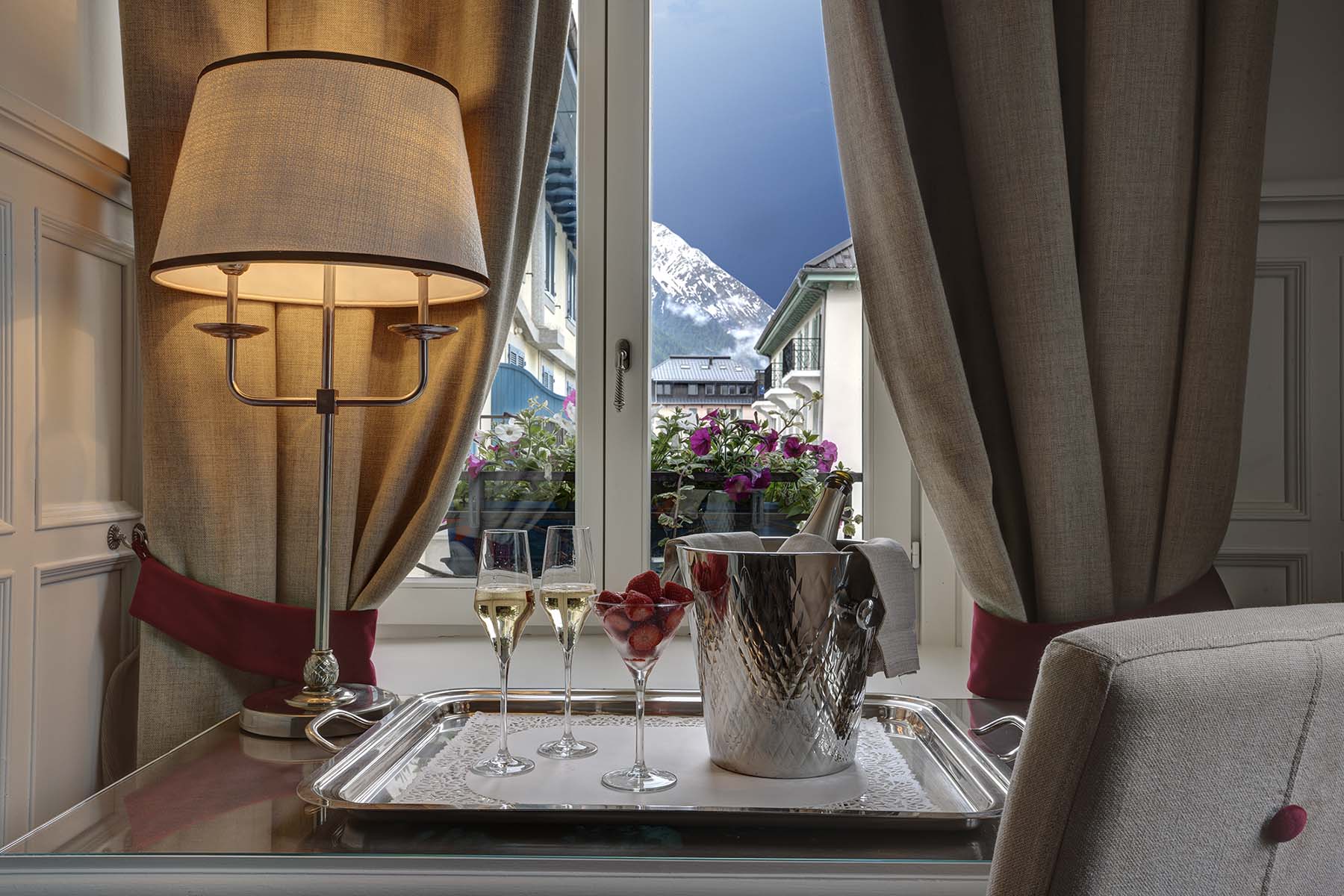 Alpe hotell i Chamonix