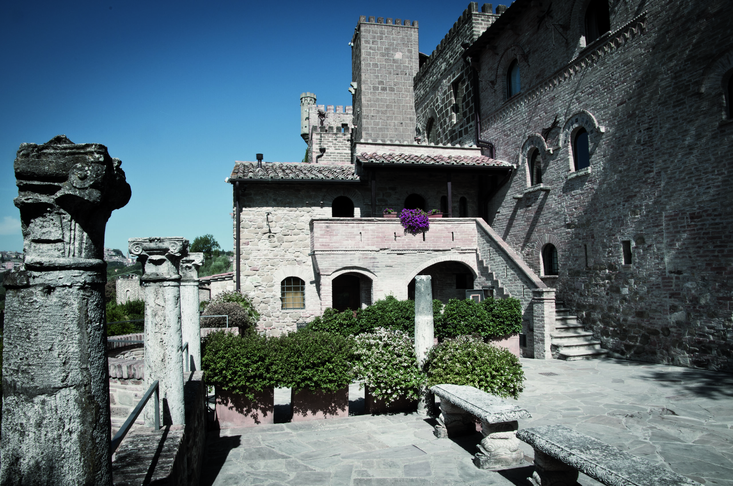 Slott ved Perugia
